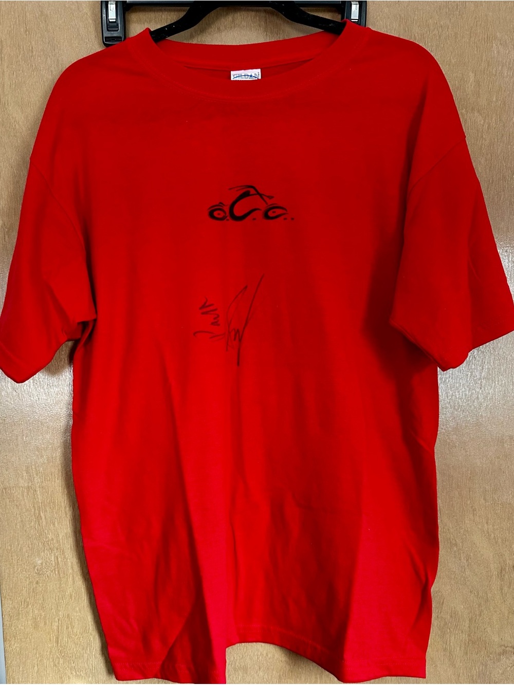 Signed Orange County Choppers Red Men’s Graphic Tee